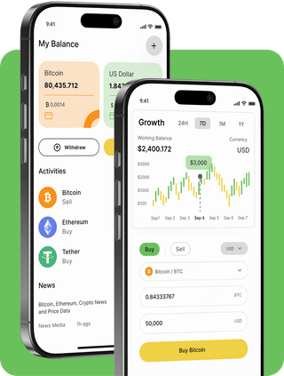 Avoirense App trading platform with live market data